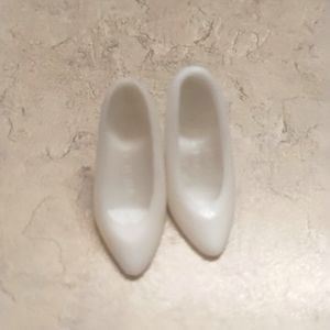 Vintage white barbie Heels